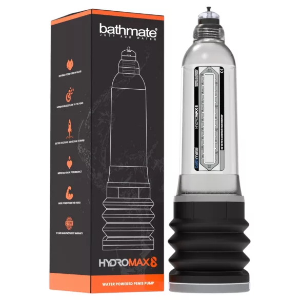 Bathmate Hydromax8 - hydropomp (transparant)