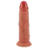 Realistixxx - realistische dubbelwandige dildo - huidkleur
