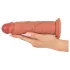 Realistixxx - realistische dubbelwandige dildo - huidkleur