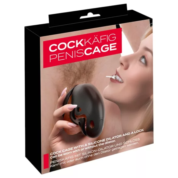 You2Toys - peniskooi met penisplug - zwart