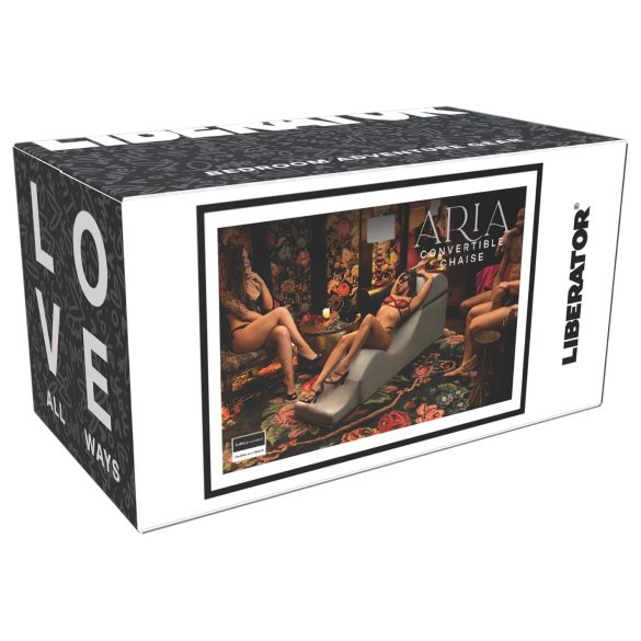 Liberator Aria Flip Chase - tantra stoel - grijs