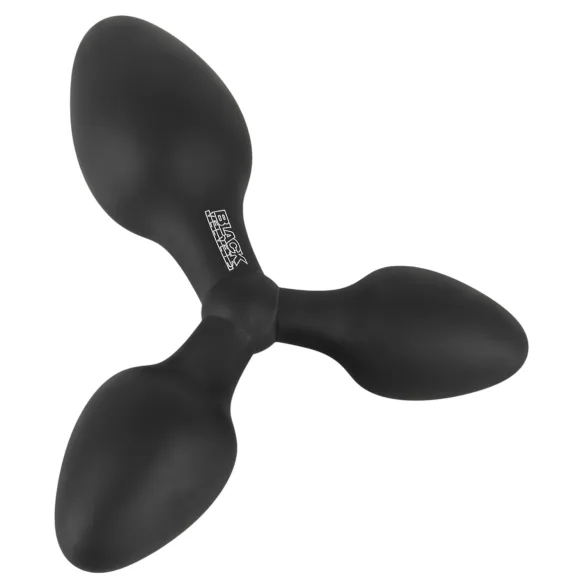Black Velvets - buttplug set triple - siliconen zwart