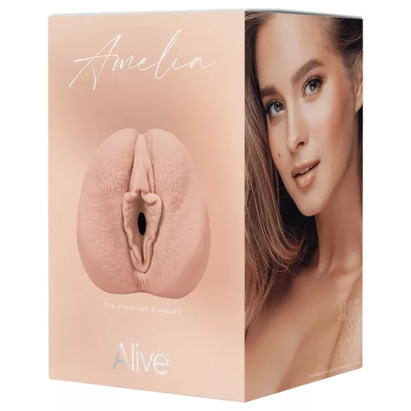 Alive Amelia S - pocket pussy masturbator - realistische vagina - natuur