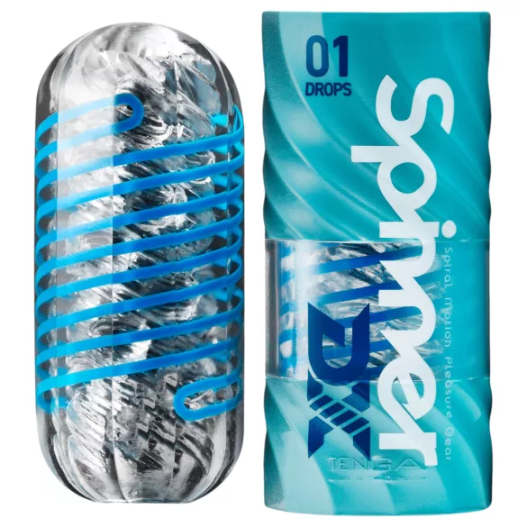 TENGA Spinner DX - masturbator (transparant)