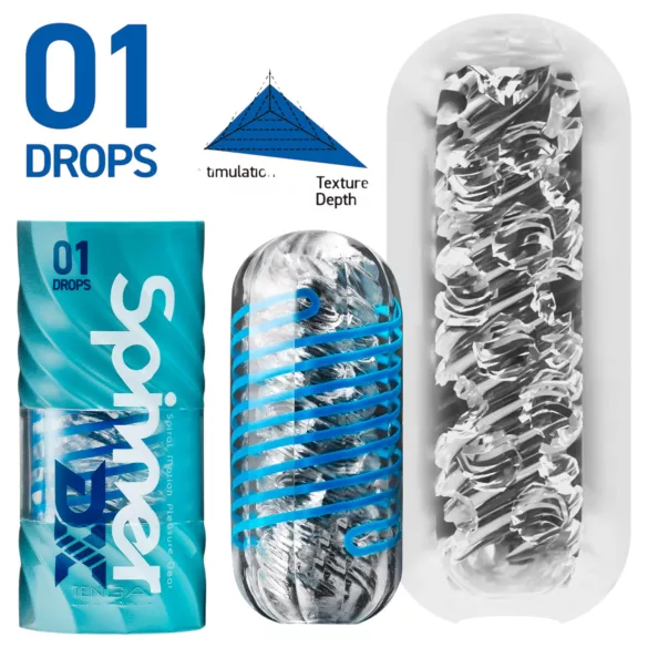 TENGA Spinner DX - masturbator (transparant)