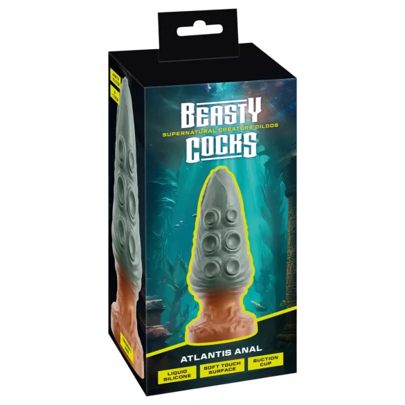 Beasty Cocks Atlantis - buttplug - groen