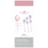 Beau Coeur Elorin - geishaballen set - 3-delig - silicone - paars