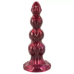   Beasty Cocks - Weerwolf Willie dildo met zuignap - bordeauxrood (21 cm)
