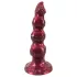 Beasty Cocks - Weerwolf Willie dildo met zuignap - bordeauxrood (21 cm)