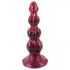 Beasty Cocks - Weerwolf Willie dildo met zuignap - bordeauxrood (21 cm)