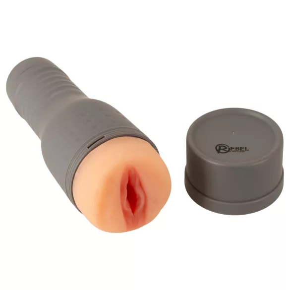 Rebel The V-Stroker Lucia - realistische masturbator met vagina (huidskleur)