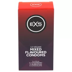 EXS - condoom - mix van smaken - 12 stuks