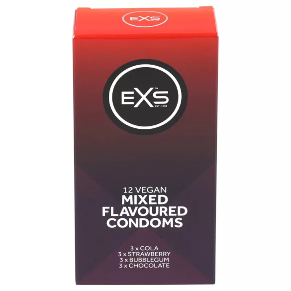 EXS - condoom - mix van smaken - 12 stuks