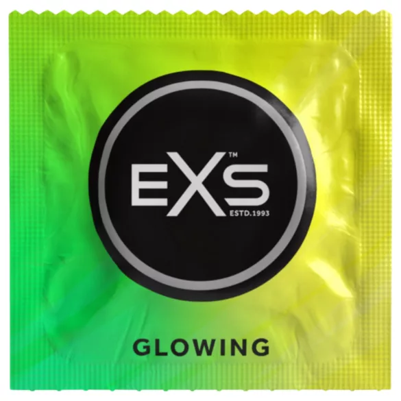 EXS Glow - lichtgevend condoom (3 stuks)