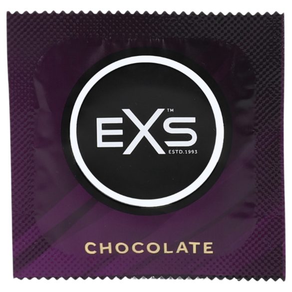 EXS - condooms met chocoladesmaak - zwart - 100 stuks