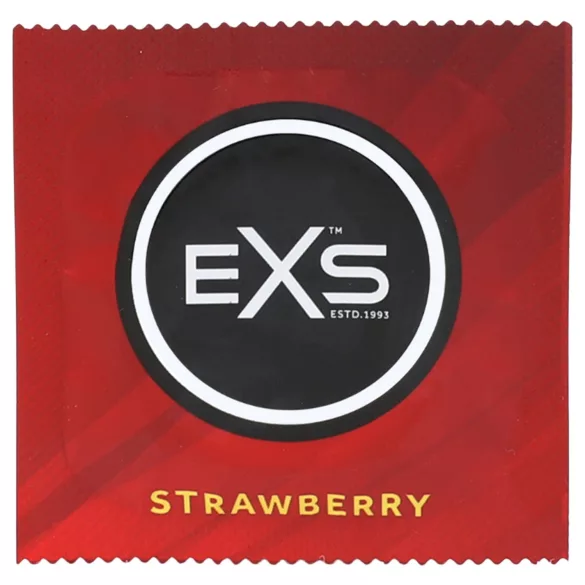 EXS Strawberry - aardbeiensmaak condooms (100 stuks)