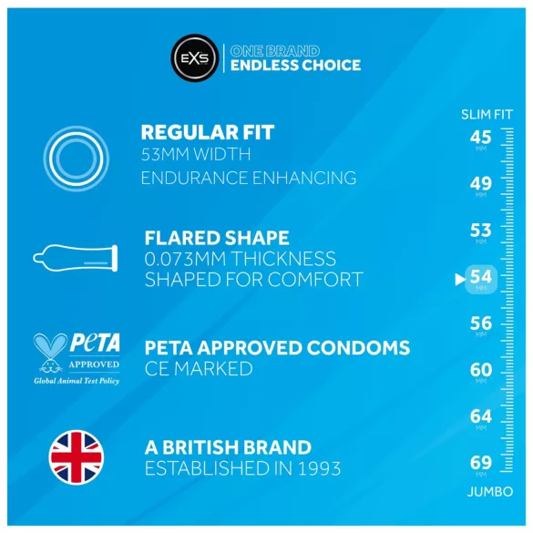 EXS Delay - latex condoom - uitstel orgasme - 12 stuks