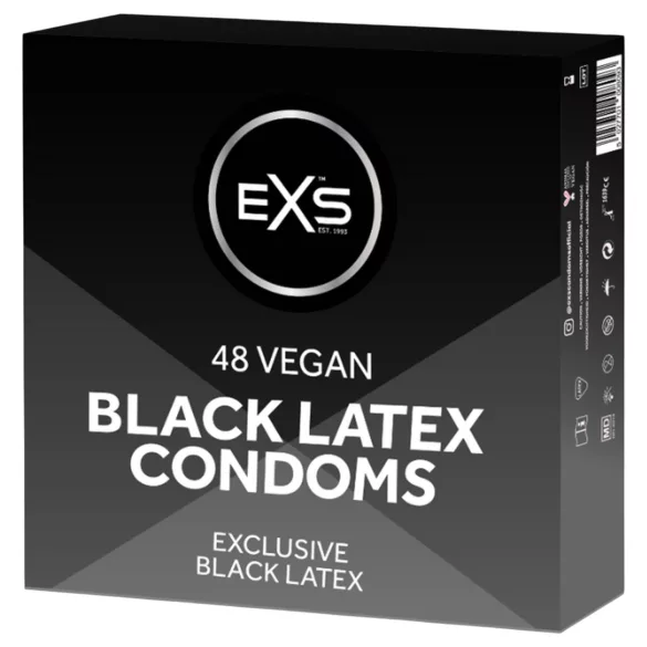 EXS Black - zwarte condooms (48 stuks)