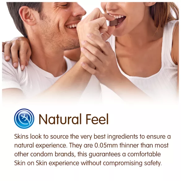 Skins - condooms met chocoladesmaak - 8 stuks