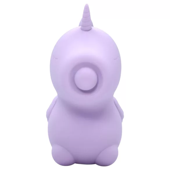 Unihorn Karma - opladbare clitorisstimulator - unicorn - siliconen - paars