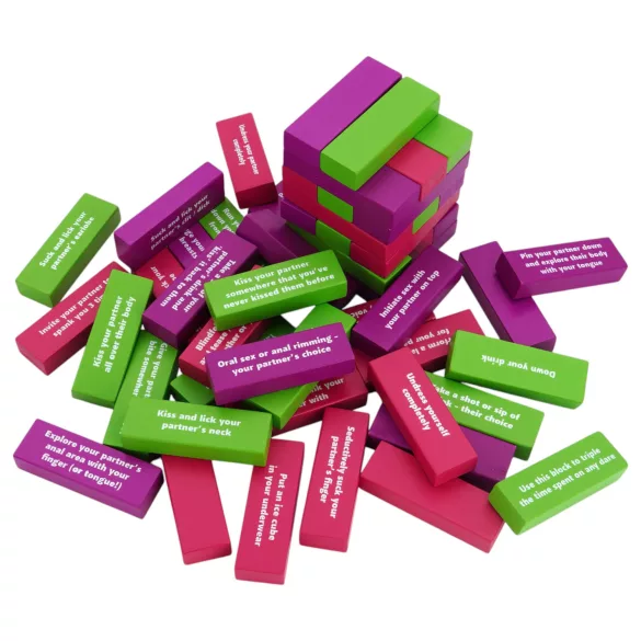 Play Wiv Me - erotisch Jenga spel - 54 blokken