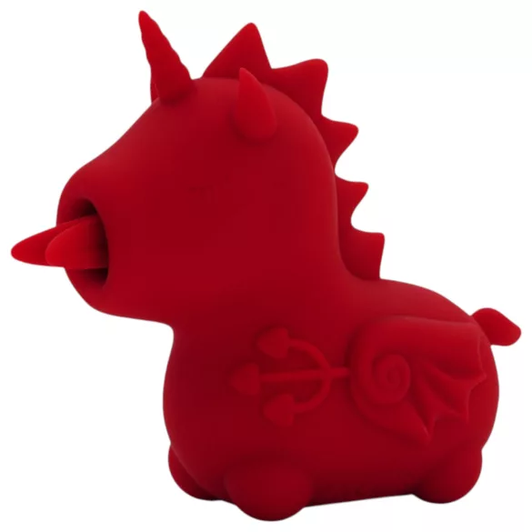 Unihorn Blaze Diablo - clitorisstimulator oplaadbaar - rood