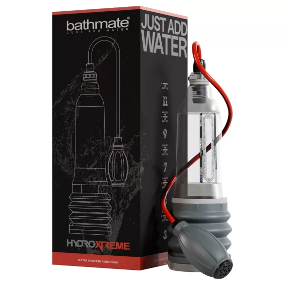Bathmate HydroXtreme 8 - hydropomp, zonder accessoires (transparant)