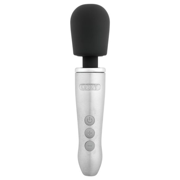 Doxy Go - draadloze wand vibrator - zilver