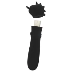 Unihorn Wild Spirit - oplaadbare mini-vibrator (zwart)
