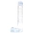 Clarity - glazen dildo met ballen - transparant
