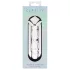 Clarity - glazen dildo met hartvormig handvat - transparant