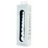 Clarity Elysian Pearls - glazen dildo met parels (transparant)
