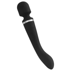   Lonely Lodi - vibrator en massager 2-in-1 - oplaadbaar - zwart