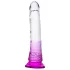 Lonely Lance - dildo met zuignap - transparant paars