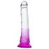 Lonely Lance - dildo met zuignap - transparant paars
