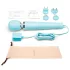 le Wand - oplaadbare wand vibrator - massager - blauw