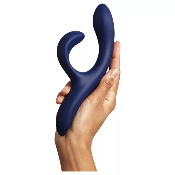 We-Vibe Nova 2 - App-gestuurde flexibele vibrator met clitorisstimulator (blauw)