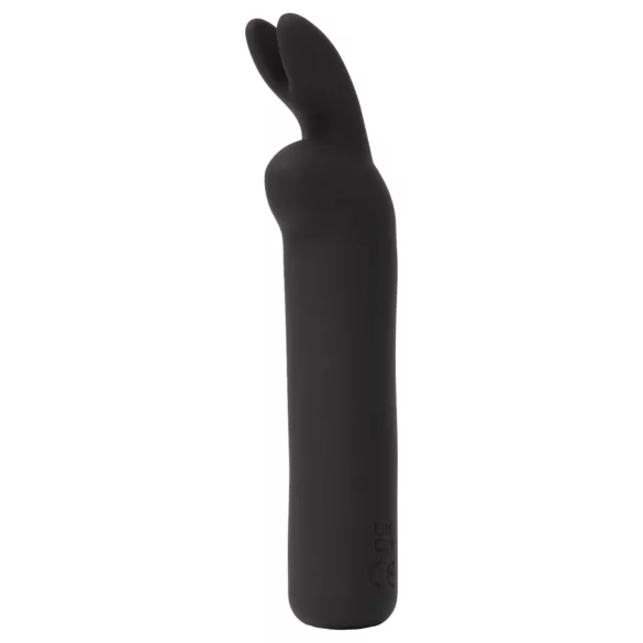 Happyrabbit - mini vibrator - oplaadbaar, konijnenoortjes - zwart