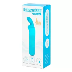 Happyrabbit - bullet vibrator - oplaadbaar konijntje - blauw