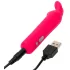 Happyrabbit - bullet vibrator - oplaadbaar, konijnoren - roze
