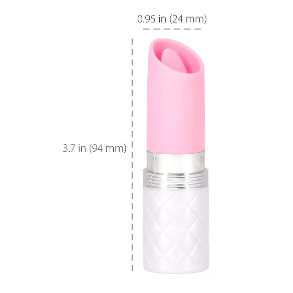 Pillow Talk Lusty - oplaadbare tong vibrator - siliconen - roze