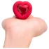 b-vibe heart - oplaadbare, draadloze anale vibrator (rood)