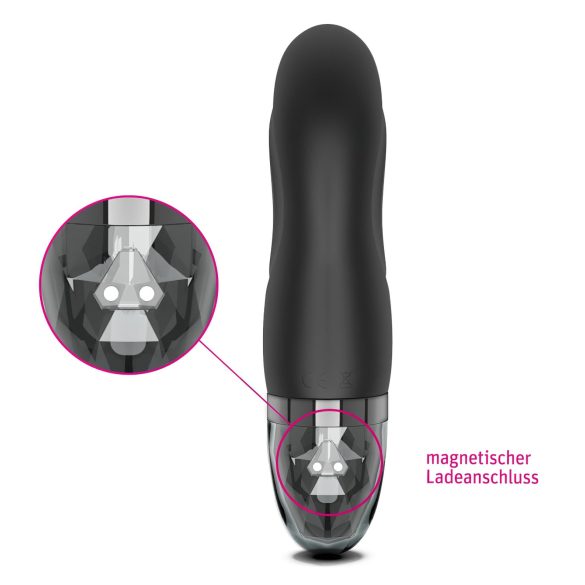 mystim Hop Hop Bob E-Stim - oplaadbare elektro-vibrator (zwart)