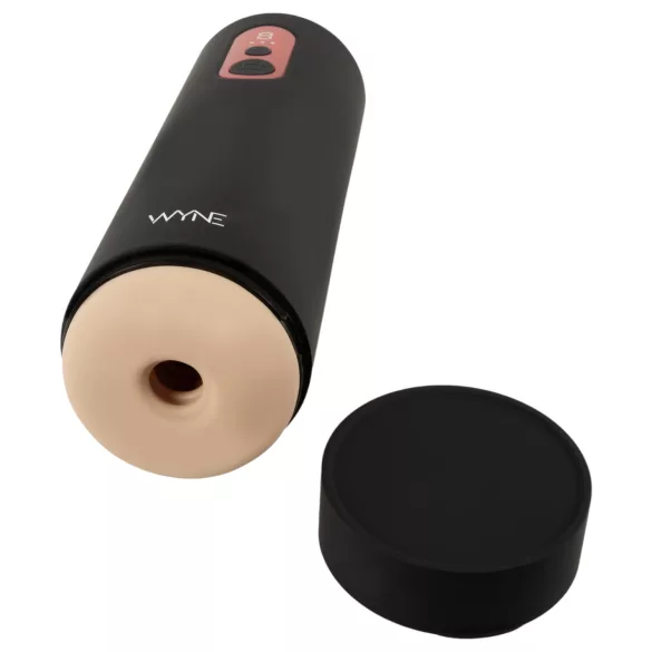 WYNE 08 op‑neer bewegende pulserende masturbator met LED‑display