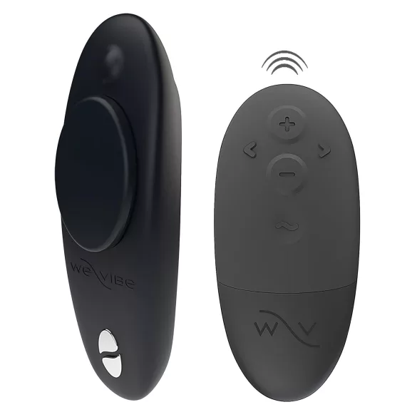 We-Vibe Moxie+ - draagbare clitoristrilller met app- en afstandsbediening (zwart)
