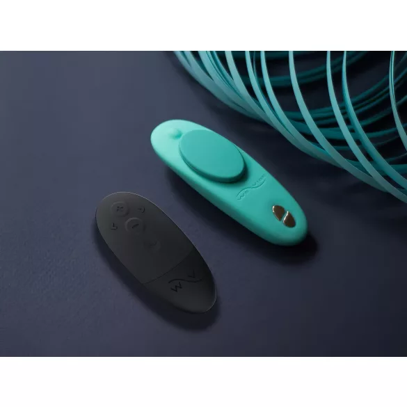 We-Vibe Moxie+ - draadloze, slimme clitoristriller (turkoois)