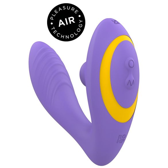 ROMP Reverb - luchtdruk 2in1 G-spot vibrator (paars)
