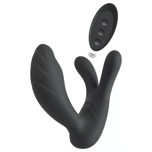 Smile - G-spot & P-spot vibrator - zwart