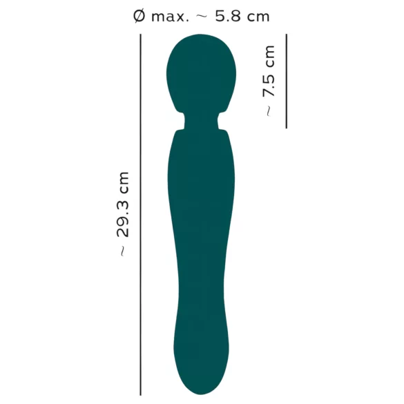 You2Toys Grande - oplaadbare vibrator - massager - groen