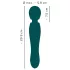 You2Toys Grande - oplaadbare vibrator - massager - groen